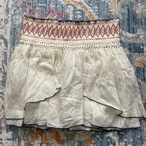 Red, White, and Blue Free People Skirt